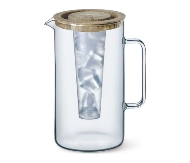 SIMAX Dzbanek SATURN z wkładem na lód 2,5l brązowy marmur, marmur - 1596529 - zdjęcie